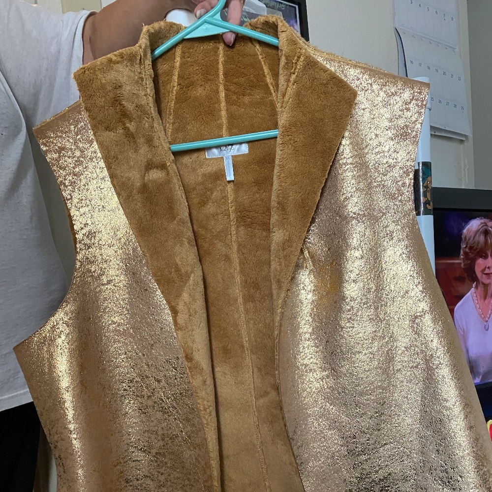 Silver and Gold Foiled Vests